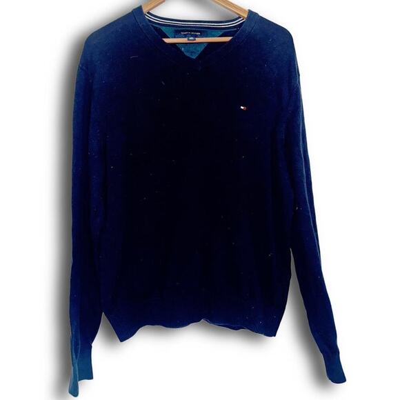 Navy Blue Tommy Hilfiger Sweater - Picture 1 of 1